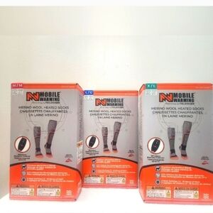 Mobile Warming Heated Socks. UNISEX-SOCKS